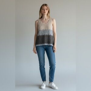 Final Price! Wilfred Free Women's Cream tank Sweater L